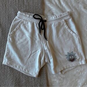 Rick and Morty white shorts